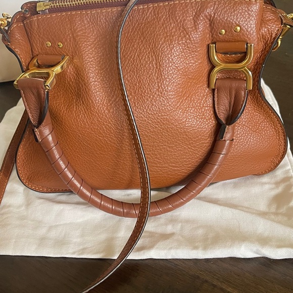 Chloé Small Marcie Leather Satchel - Picture 5 of 11